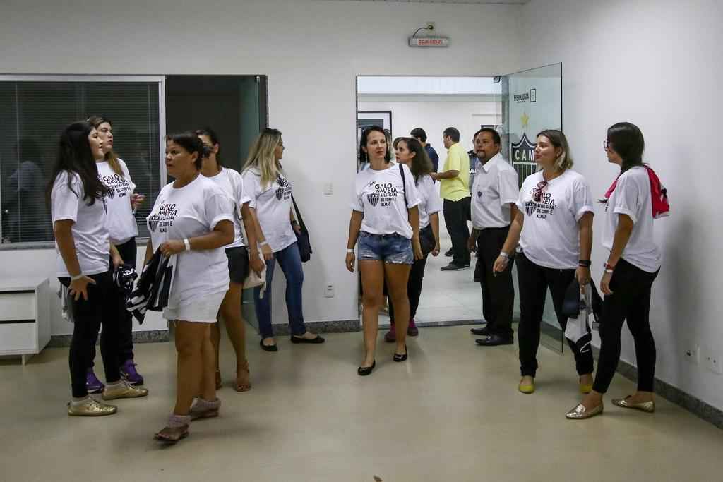 Scias do Atltico so homenageadas na Cidade do Galo