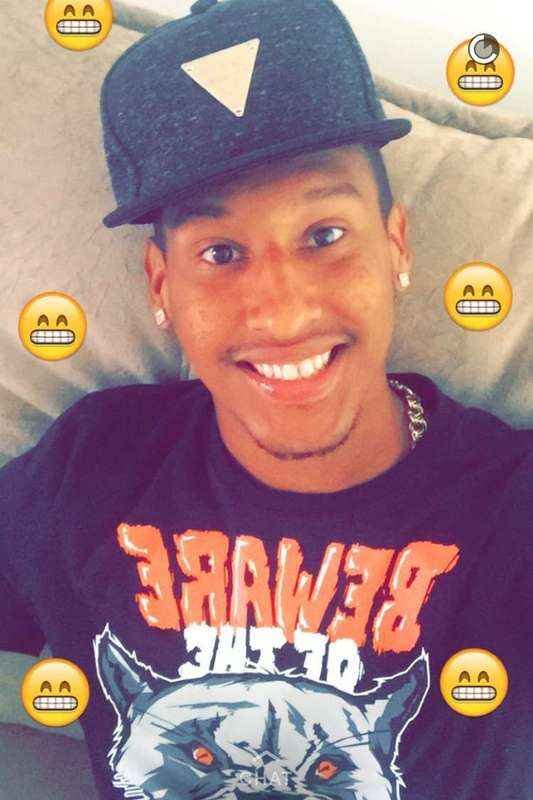 Artur, em descontrao no Snapchat