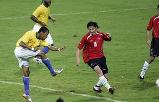 Brasil 6 x 1 Chile - 7/7/2007 - Copa Amrica (dois gols)