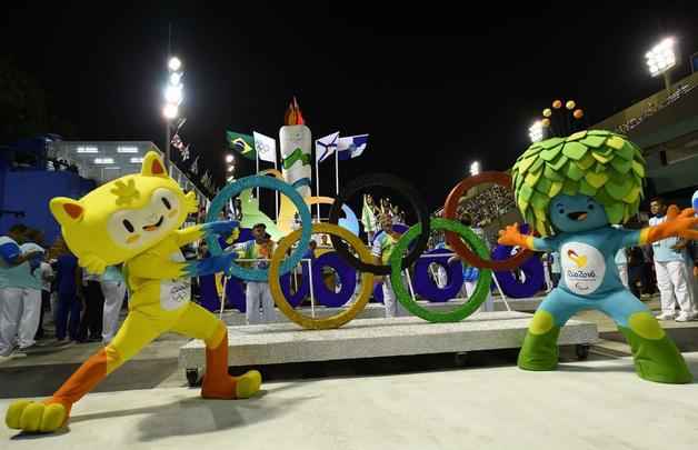 Vincius e Tom representam a fauna e a flora brasileiras nos Jogos Olmpicos do Rio de Janeiro