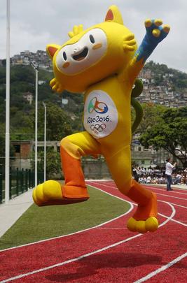 Vincius e Tom representam a fauna e a flora brasileiras nos Jogos Olmpicos do Rio de Janeiro