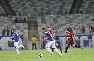 Cruzeiro e Atltico-PR jogaram no Mineiro pela terceira rodada do Grupo C da Primeira Liga