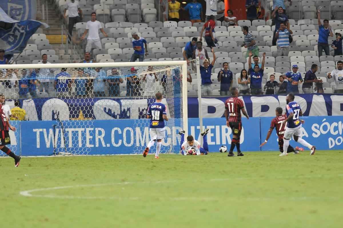 Rafael defendeu pnalti de Niko nos acrscimos e garantiu vitria do Cruzeiro por 2 a 1 no Mineiro