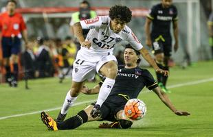 Imagens do jogo entre Colo Colo e Atltico pela Libertadores