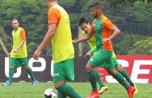 Com novo uniforme de treino, Amrica encerra preparao para clssico contra Atltico, neste domingo, no Horto, pelo Campeonato Mineiro 