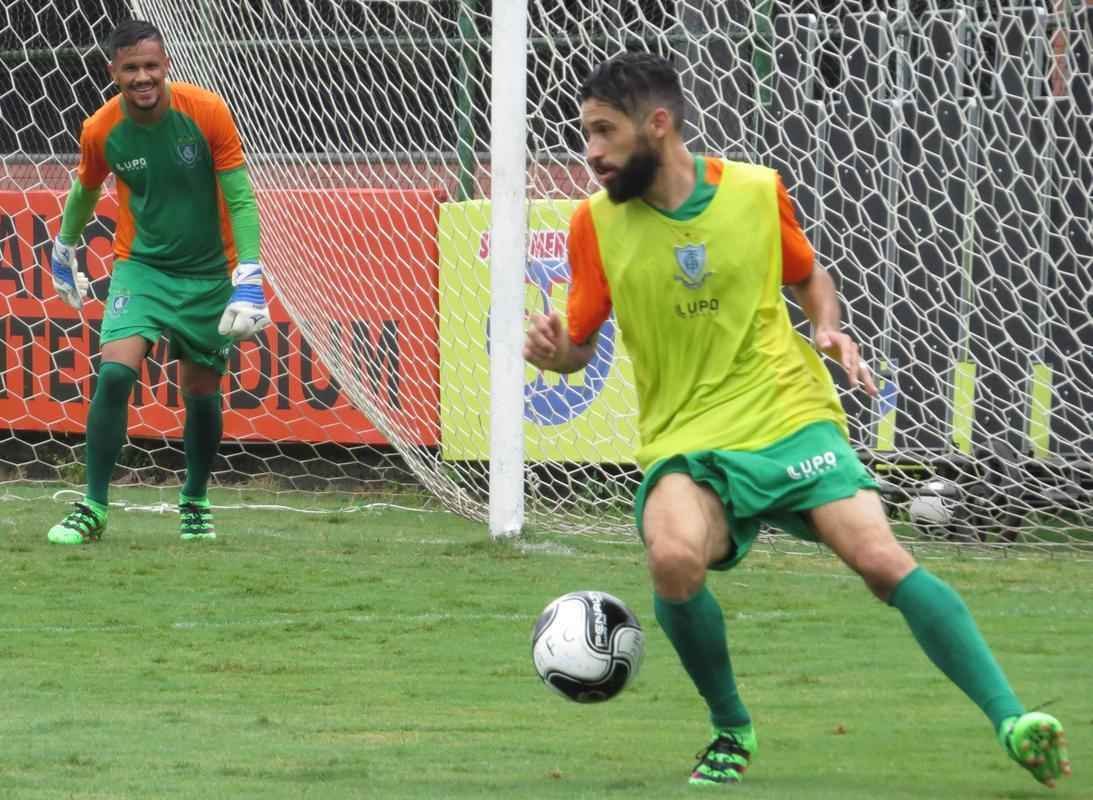 Com novo uniforme de treino, Amrica encerra preparao para clssico contra Atltico, neste domingo, no Horto, pelo Campeonato Mineiro 