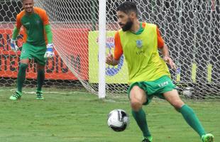 Com novo uniforme de treino, Amrica encerra preparao para clssico contra Atltico, neste domingo, no Horto, pelo Campeonato Mineiro 