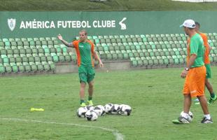 Com novo uniforme de treino, Amrica encerra preparao para clssico contra Atltico, neste domingo, no Horto, pelo Campeonato Mineiro 