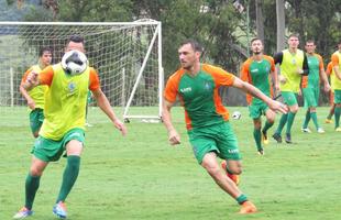 Com novo uniforme de treino, Amrica encerra preparao para clssico contra Atltico, neste domingo, no Horto, pelo Campeonato Mineiro 