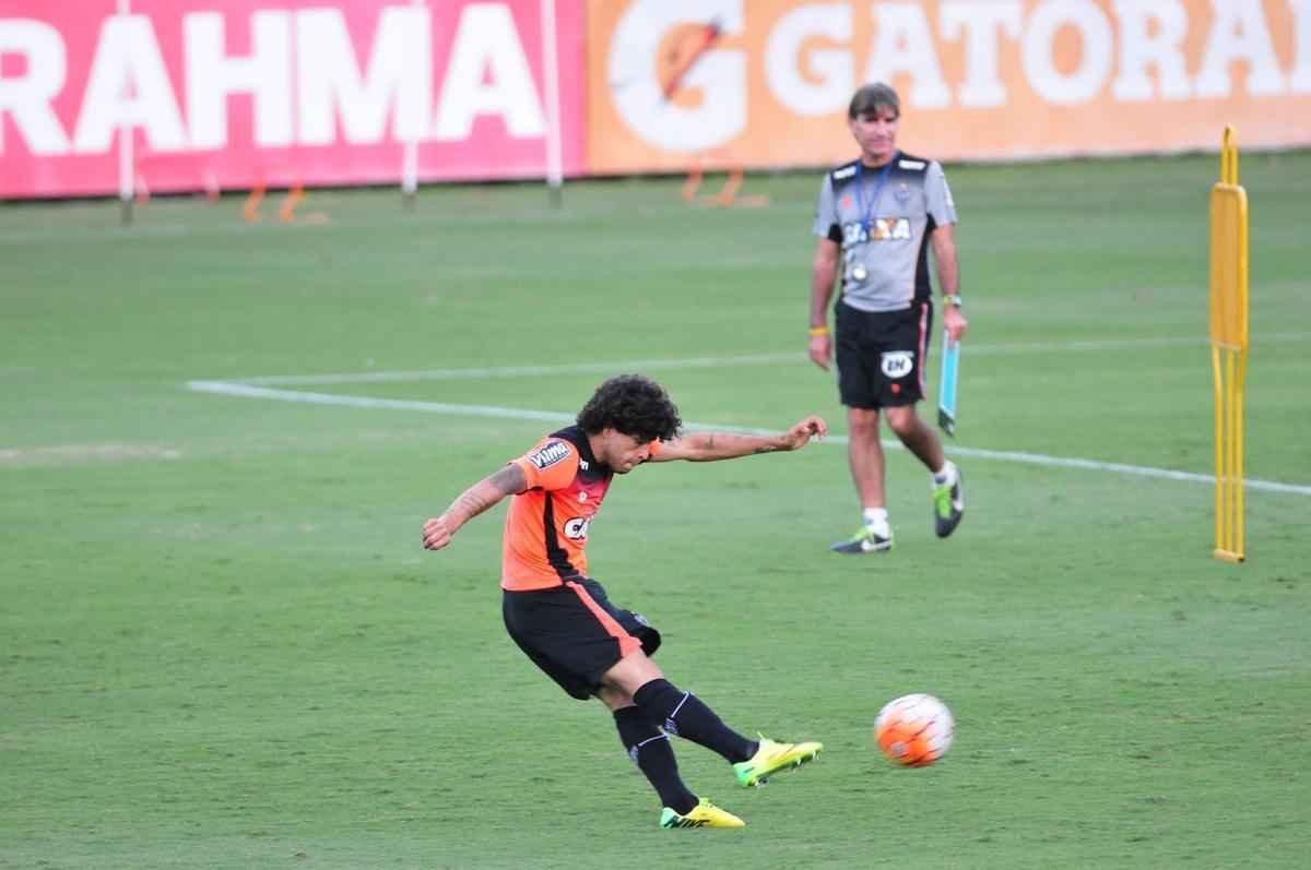 Atividade dos jogadores na Cidade do Galo antecede o jogo contra o Colo Colo, pela Copa Libertadores