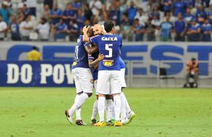 Bruno Rodrigo, de cabea, marcou o primeiro gol do Cruzeiro