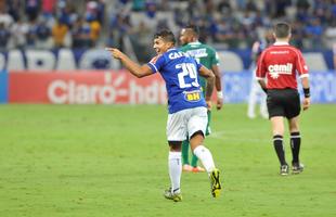 Lucas Romero marcou, de pnalti, seu primeiro gol com a camisa do Cruzeiro