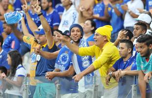 Ariel Cabral marcou seu primeiro gol pelo Cruzeiro, o terceiro na vitria sobre o Uberlndia