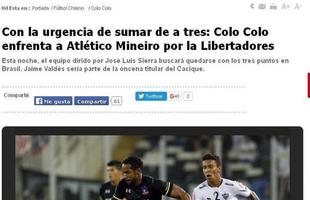 Com a urgncia de somar os trs pontos, o Colo Colo enfrenta a Atltico Mineiro pela Libertadores