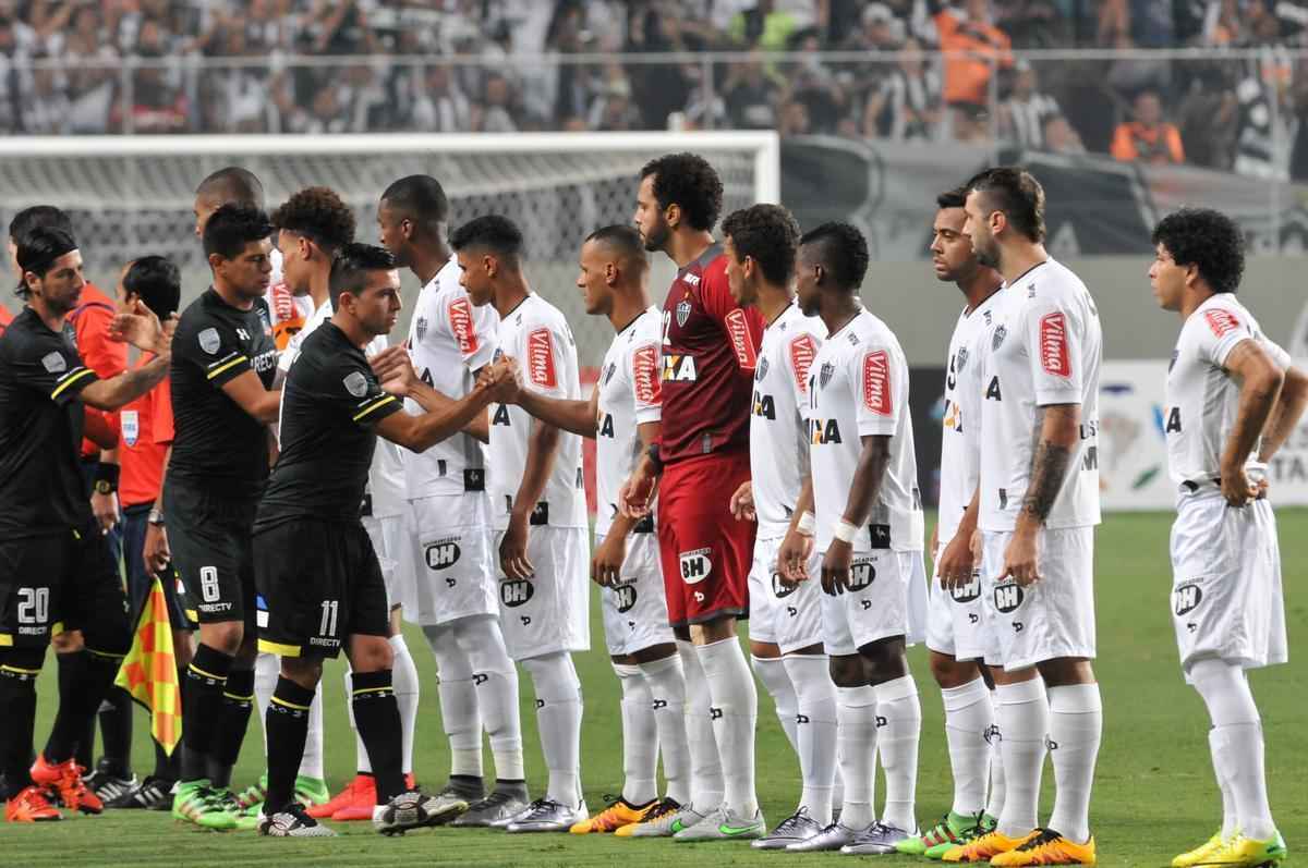 Fotos da partida entre Atltico e Colo Colo pela Copa Libertadores