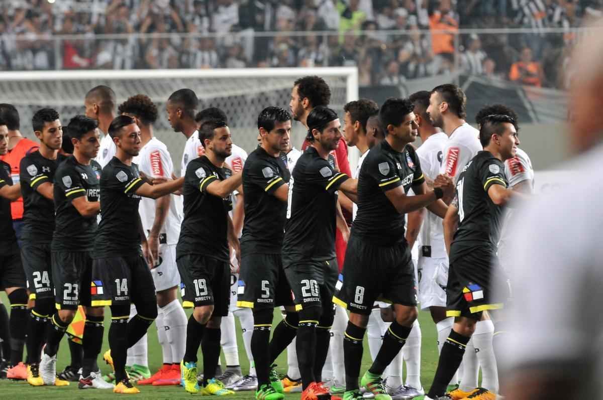 Fotos da partida entre Atltico e Colo Colo pela Copa Libertadores