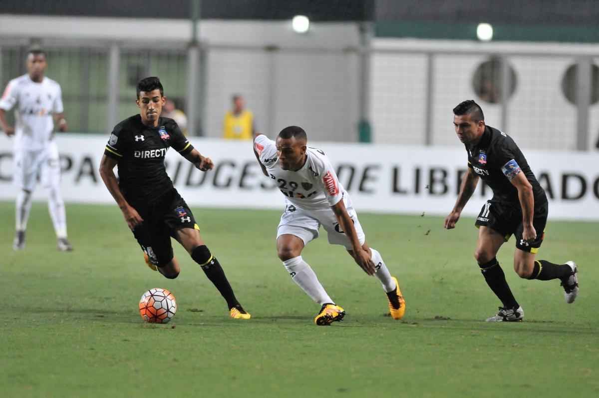 Fotos da partida entre Atltico e Colo Colo pela Copa Libertadores