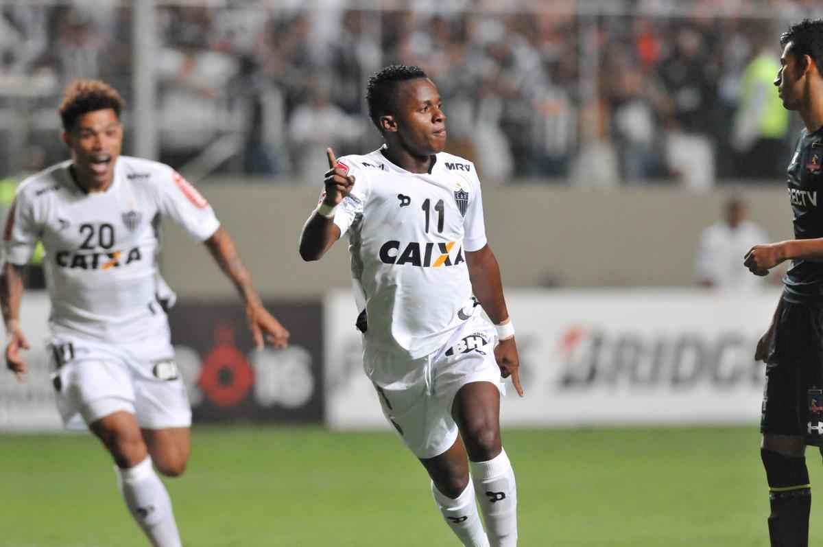 Fotos da partida entre Atltico e Colo Colo pela Copa Libertadores