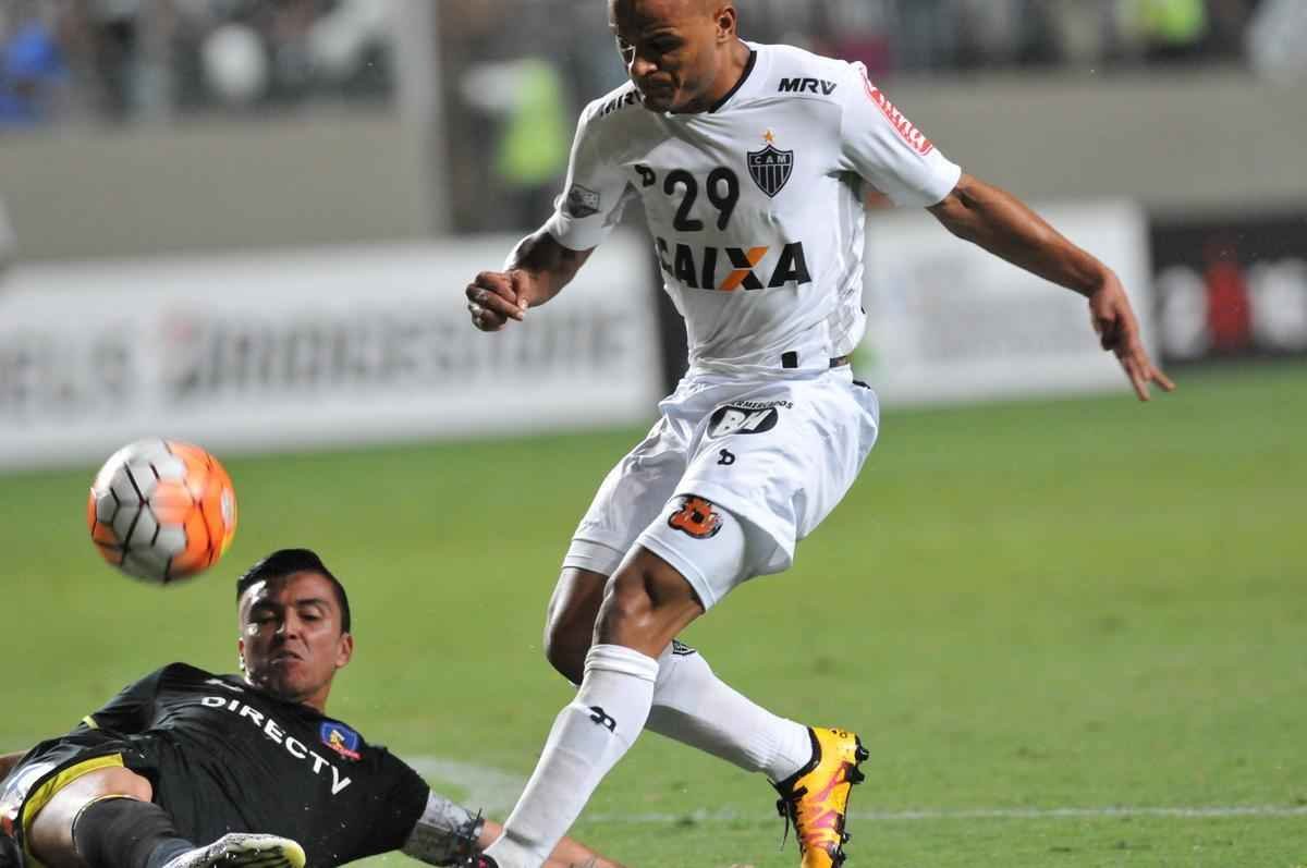 Fotos da partida entre Atltico e Colo Colo pela Copa Libertadores