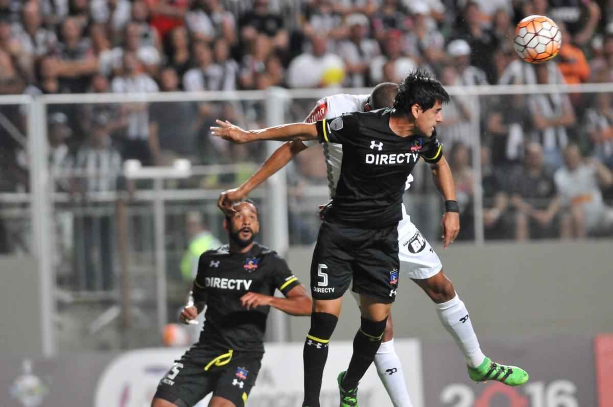 Fotos da partida entre Atltico e Colo Colo pela Copa Libertadores