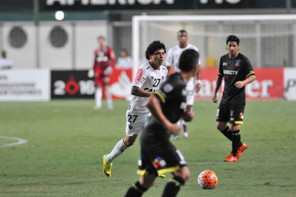 Fotos da partida entre Atltico e Colo Colo pela Copa Libertadores