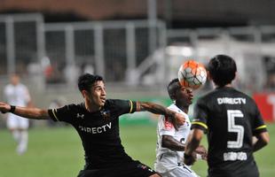 Fotos da partida entre Atltico e Colo Colo pela Copa Libertadores