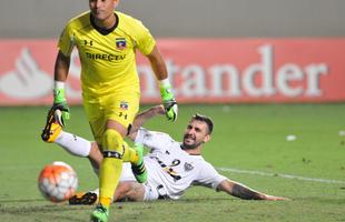 Fotos da partida entre Atltico e Colo Colo pela Copa Libertadores