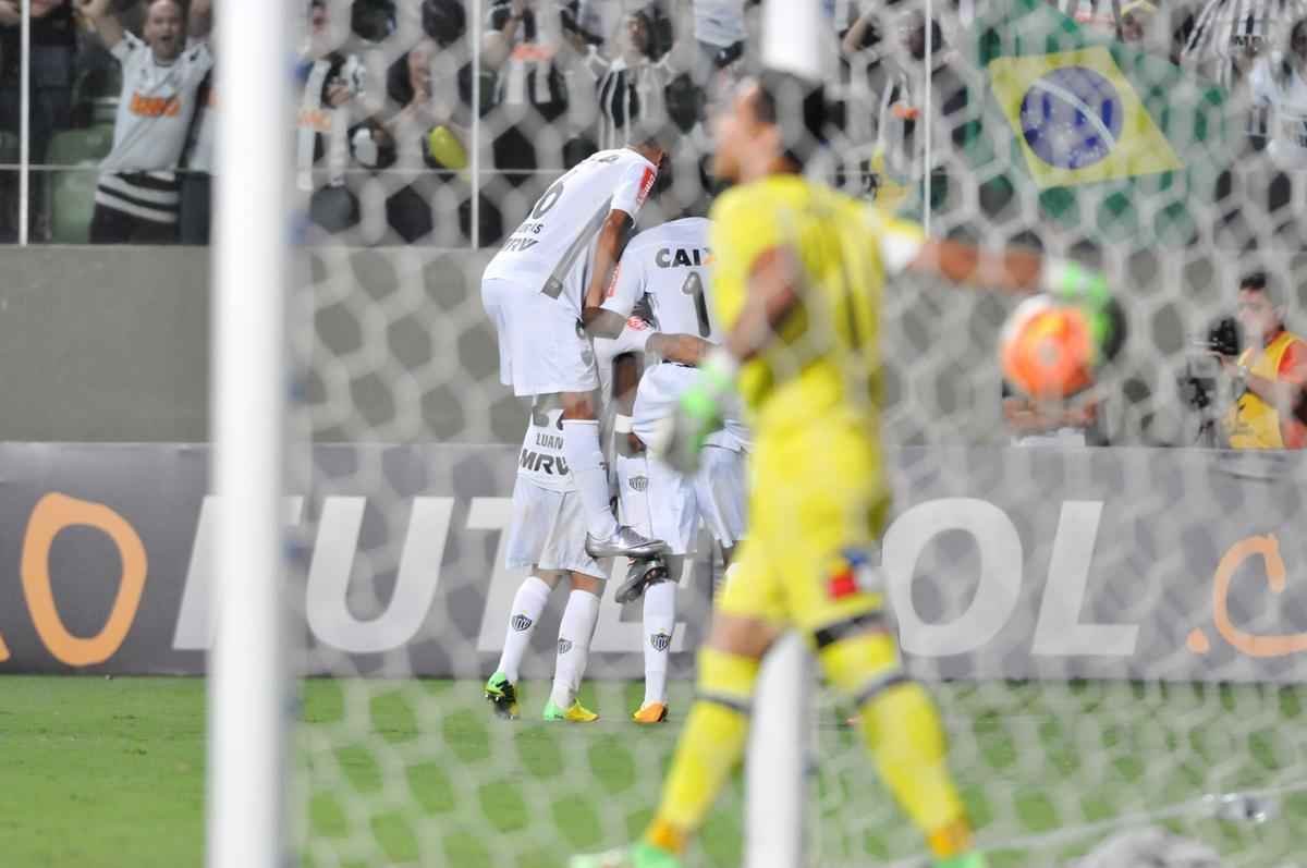 Fotos da partida entre Atltico e Colo Colo pela Copa Libertadores