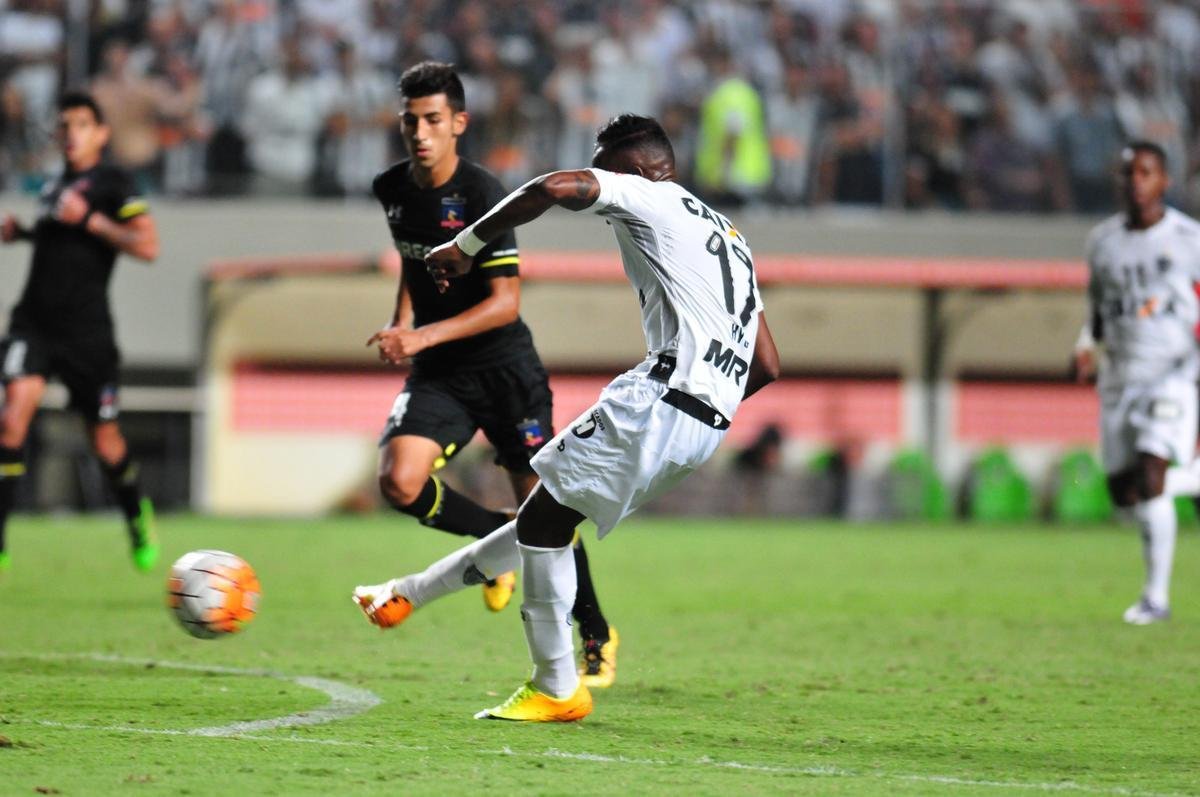 Fotos da partida entre Atltico e Colo Colo pela Copa Libertadores