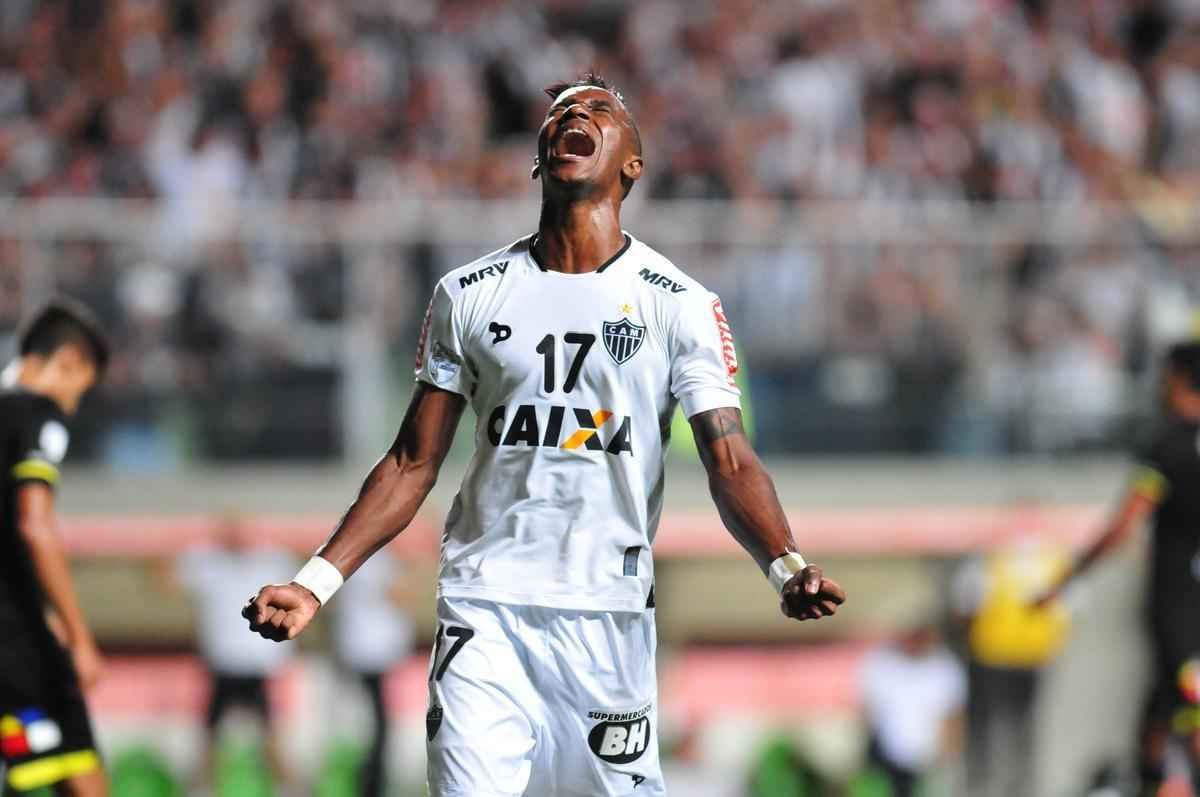Hyuri entrou no lugar de Patric e marcou o terceiro gol do Galo sobre o Colo Colo no Horto