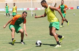 Imagens do treino do Amrica em Muria