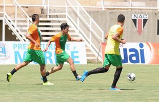 Imagens do treino do Amrica em Muria