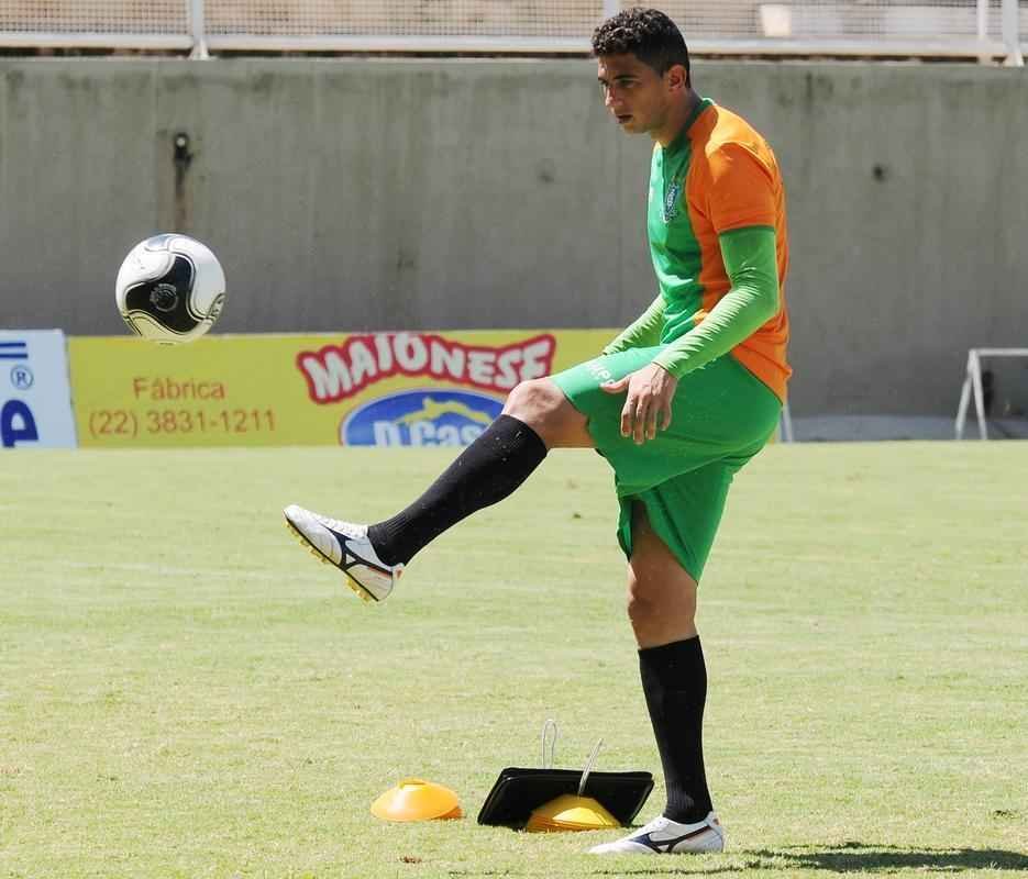 Imagens do treino do Amrica em Muria