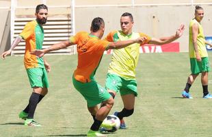 Imagens do treino do Amrica em Muria