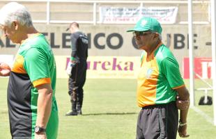 Imagens do treino do Amrica em Muria