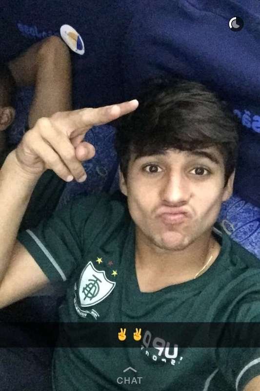 Imagens do treino do Amrica em Muria