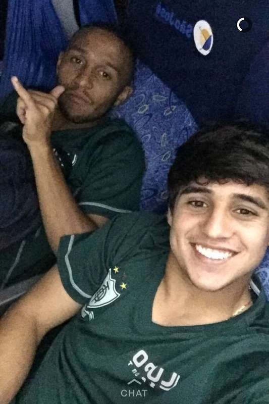 Imagens do treino do Amrica em Muria