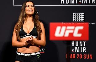 Pesagem do UFC Fight Night Brisbane - A otagon girl brasileira Luciana Andrade