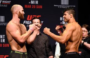 Pesagem do UFC Fight Night Brisbane - Richard Walsh e Viscardi Andrade