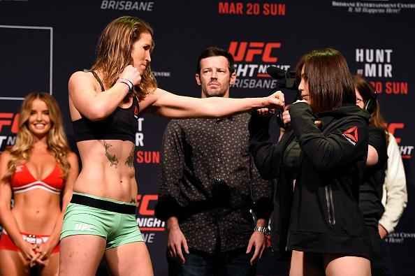 Pesagem do UFC Fight Night Brisbane - Leslie Smith e Rin Nakai