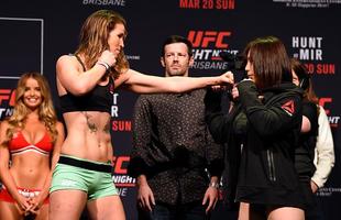 Pesagem do UFC Fight Night Brisbane - Leslie Smith e Rin Nakai