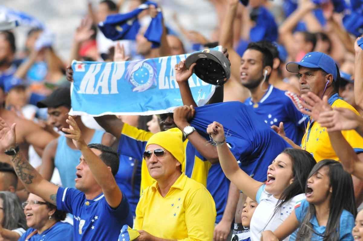 Fotos de Cruzeiro x Villa Nova, no Mineiro, pela oitava rodada do Estadual (Rodrigo Clemente/EM D.A Press)