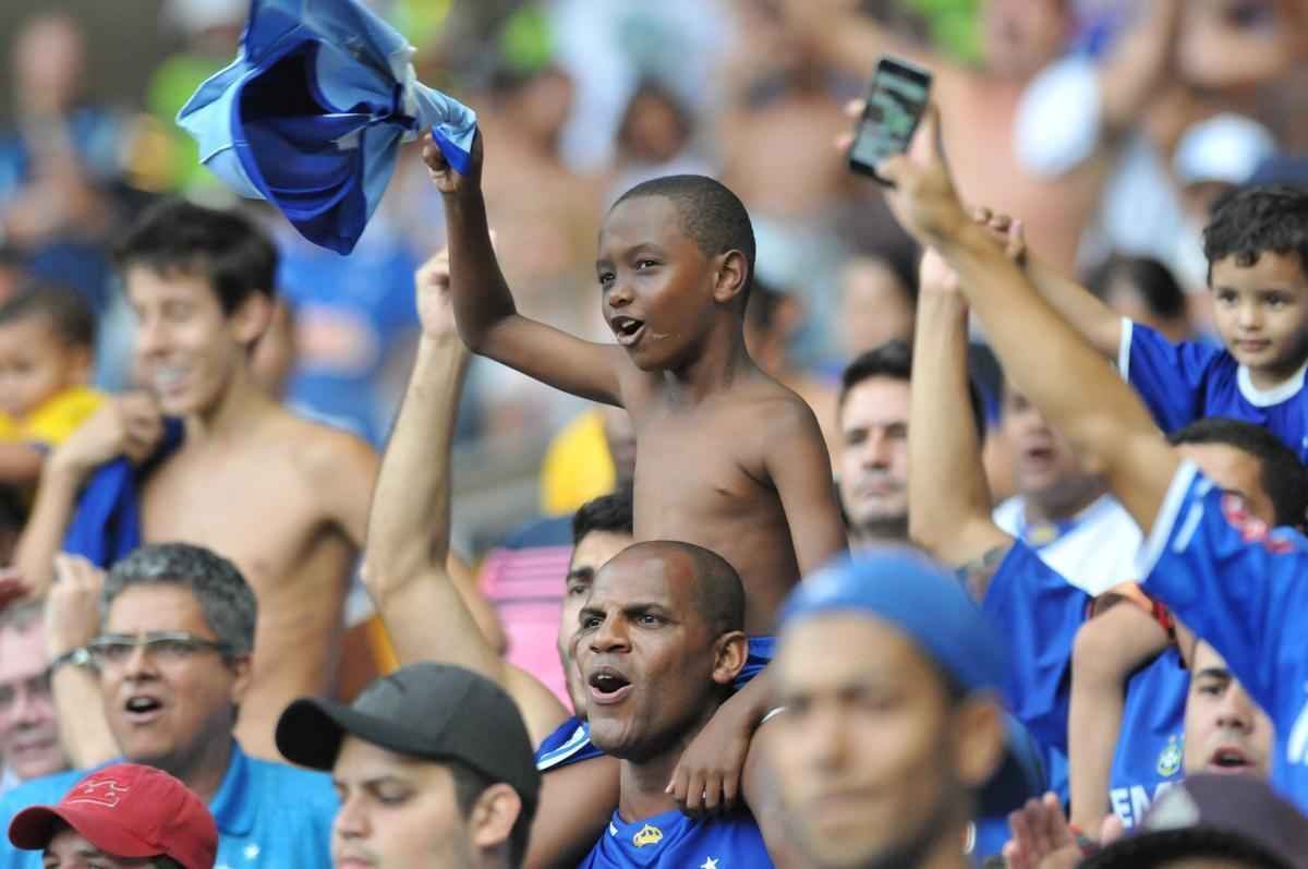 Fotos de Cruzeiro x Villa Nova, no Mineiro, pela oitava rodada do Estadual (Rodrigo Clemente/EM D.A Press)