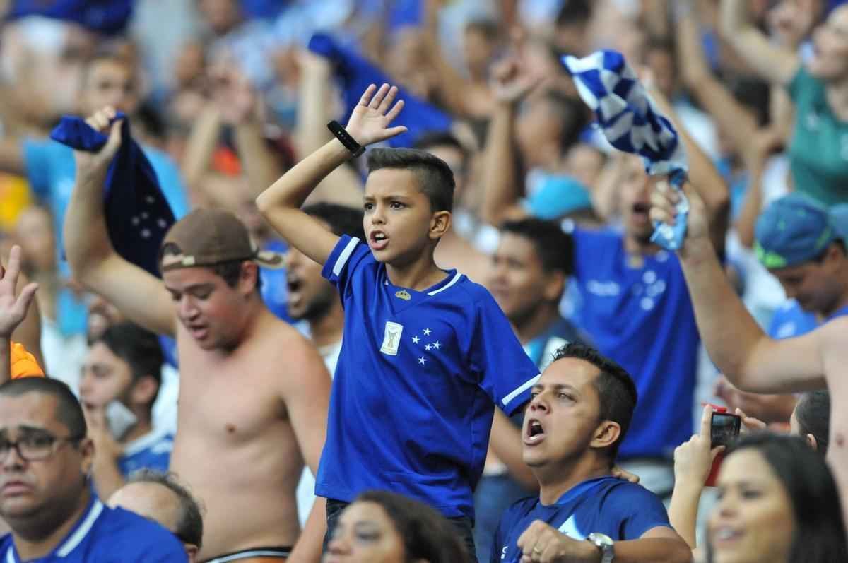 Fotos de Cruzeiro x Villa Nova, no Mineiro, pela oitava rodada do Estadual (Rodrigo Clemente/EM D.A Press)