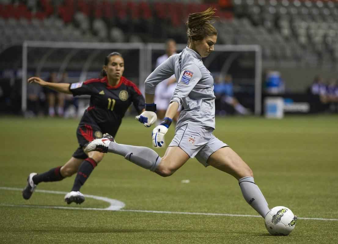 Veja fotos da goleira da seleo feminina de futebol dos EUA, Hope Solo
