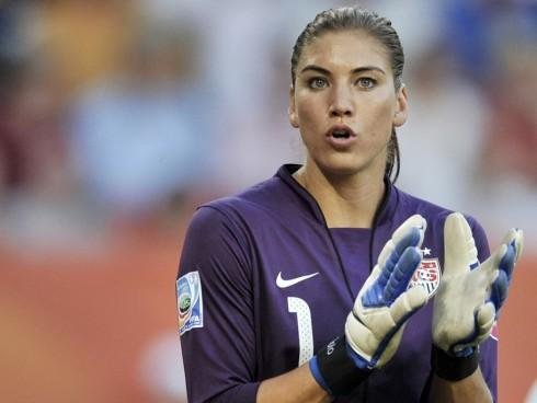 Veja fotos da goleira da seleo feminina de futebol dos EUA, Hope Solo