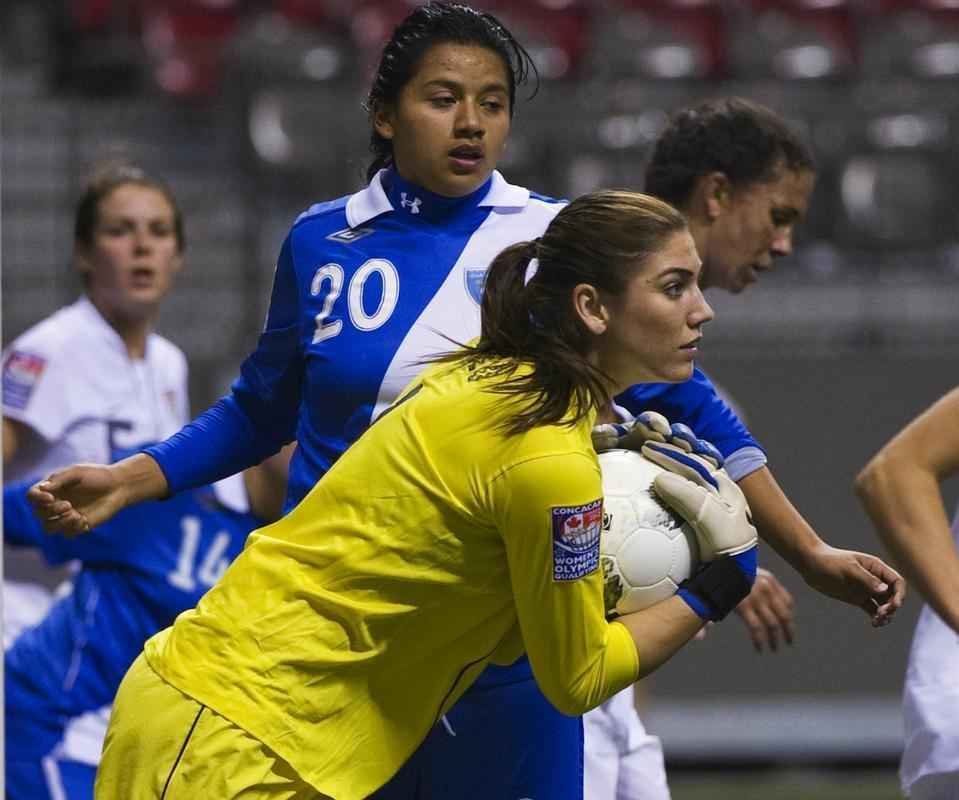 Veja fotos da goleira da seleo feminina de futebol dos EUA, Hope Solo