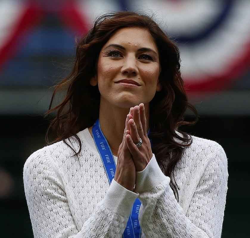 Veja fotos da goleira da seleo feminina de futebol dos EUA, Hope Solo
