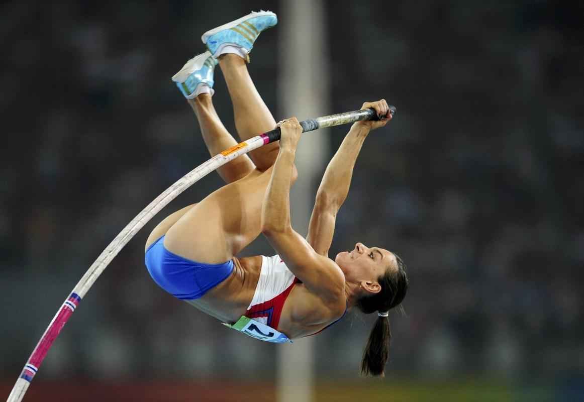 Veja fotos da musa do salto com vara, a russa Yelena Isinbayeva