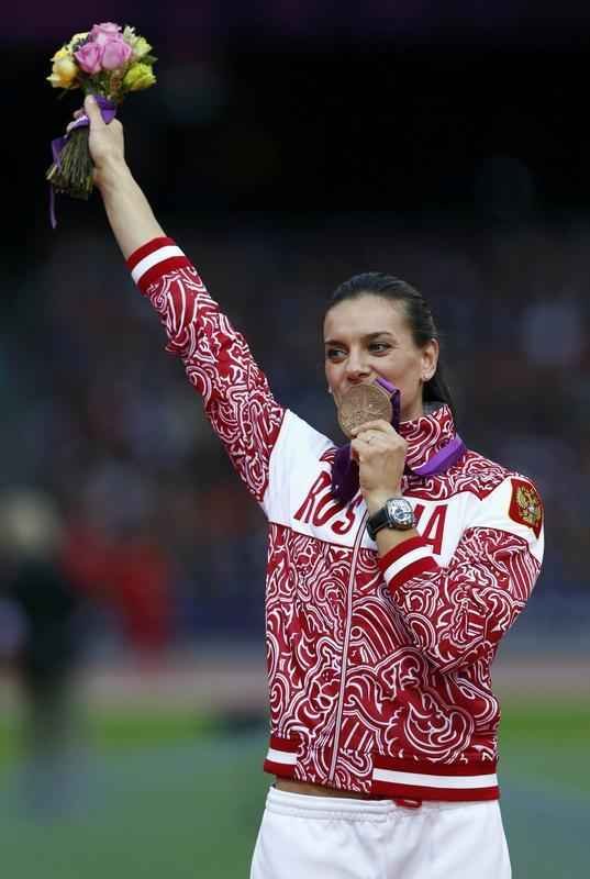 Veja fotos da musa do salto com vara, a russa Yelena Isinbayeva